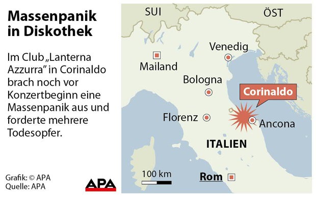 6 Tote bei Disco-Drama: Video zeigt Massenpanik