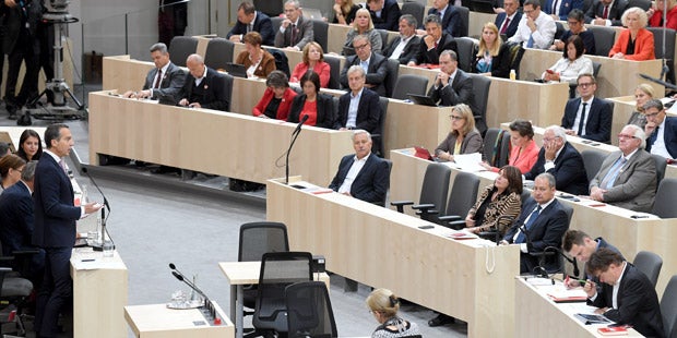 Nationalrat Ausweichquartier