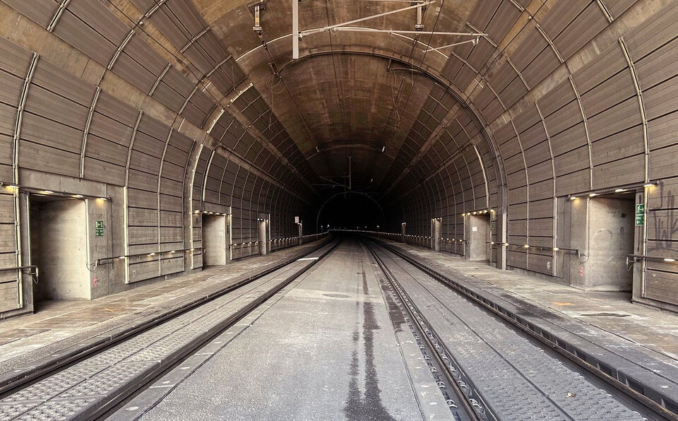 Der Atzenbrugger Tunnel auf der 