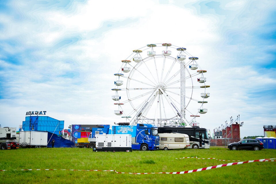 Anreise-Start beim Nova-Rock