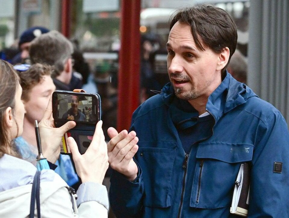 Martin Rutter bei FPÖ-Wahlkampf-Event