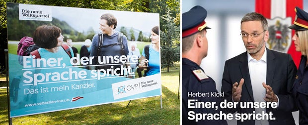 Kurz und Kickl kupfern bei Jörg Haider ab