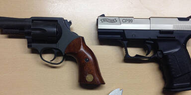 61-J&auml;hriger bedroht spielende Kinder mit Waffe