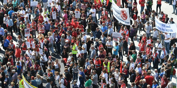 Demo linz Kassenreform