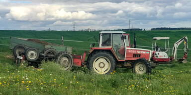 T&ouml;dlicher Traktorunfall O&Ouml;