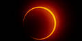 Feuerkranz-Sonnenfinsternis in Amerika