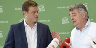 Stefan Kaineder und Werner Kogler