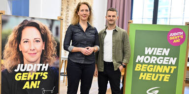 Gr&uuml;ne P&uuml;hringer als Wien-Spitzenkandidatin