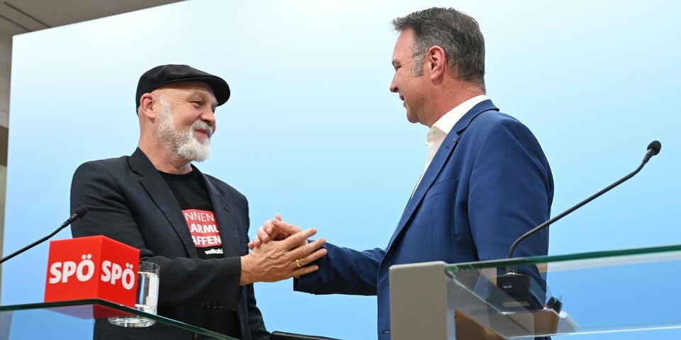 Andreas Babler und Erich Fenninger