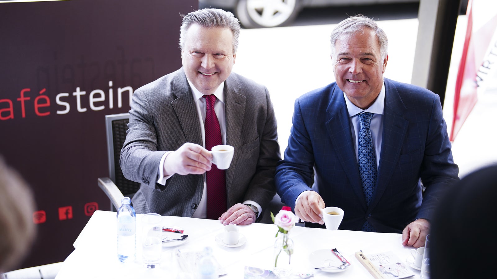 Ludwig und Ruck läuteten in Wien die Schanigartensaison ein - Politik-Live