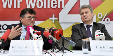 Rainer Wimmer und Erich Foglar