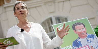 Grüne zeigen Kern & Kurz mit Sonnenbrand