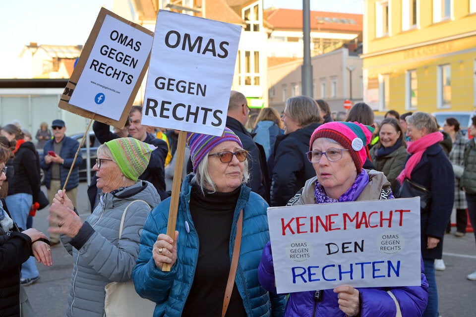 Demo gegen FPÖ