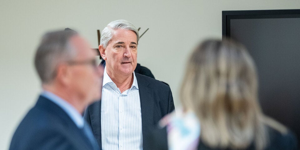 SPÖ-Politiker Ernst Nevrivy am Montag im Wiener Straflandesgericht.