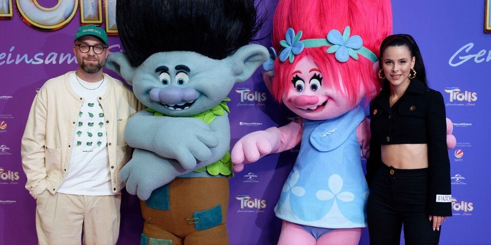 Trolls 3: Synchronsprecher Mark Forster und Synchronsprecherin Lena Meyer-Landrut