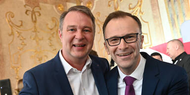 Andreas Babler und Bernhard Auinger