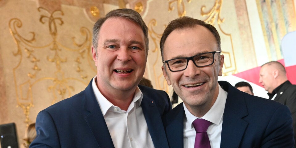 Andreas Babler und Bernhard Auinger