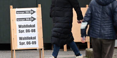 Wahllokal in Salzburg