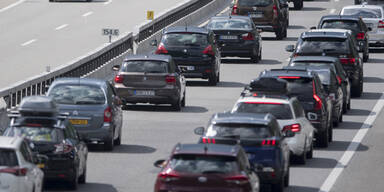 Gotthard-Tunnel Stau