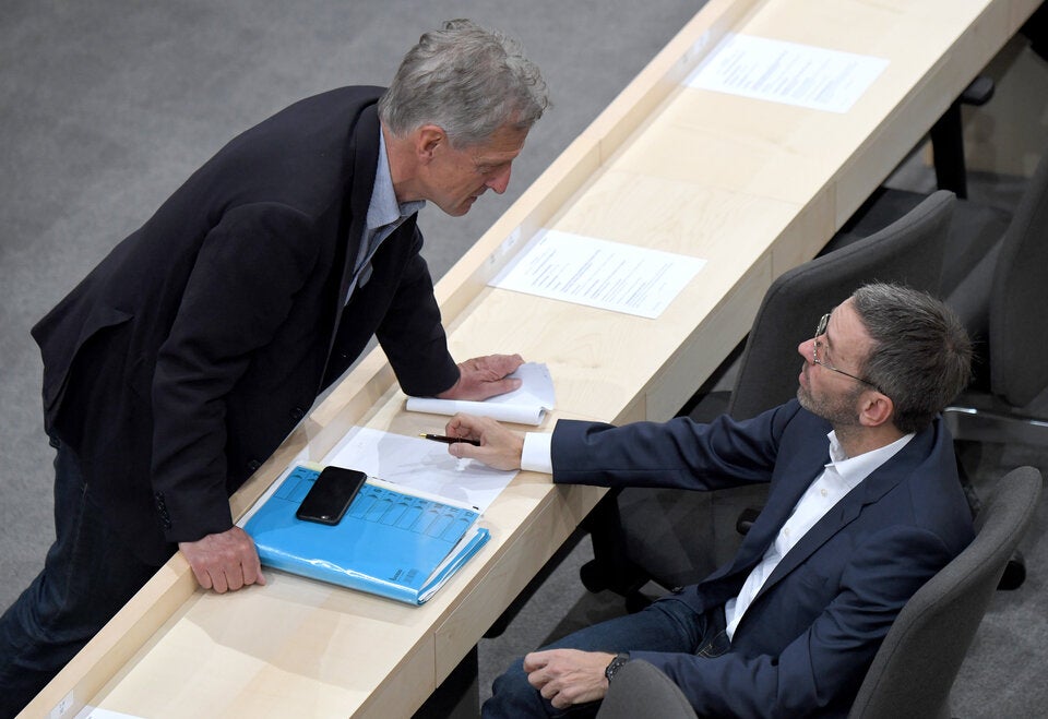 Herbert Kickl und Josef Cap