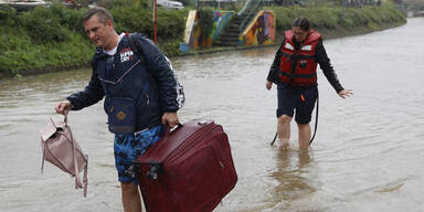 Unwetter in Österreich