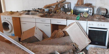 Decke in Grazer Mehrparteienhaus eingest&uuml;rzt