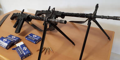 Steirische Polizei Sturmgewehre sichergestellt