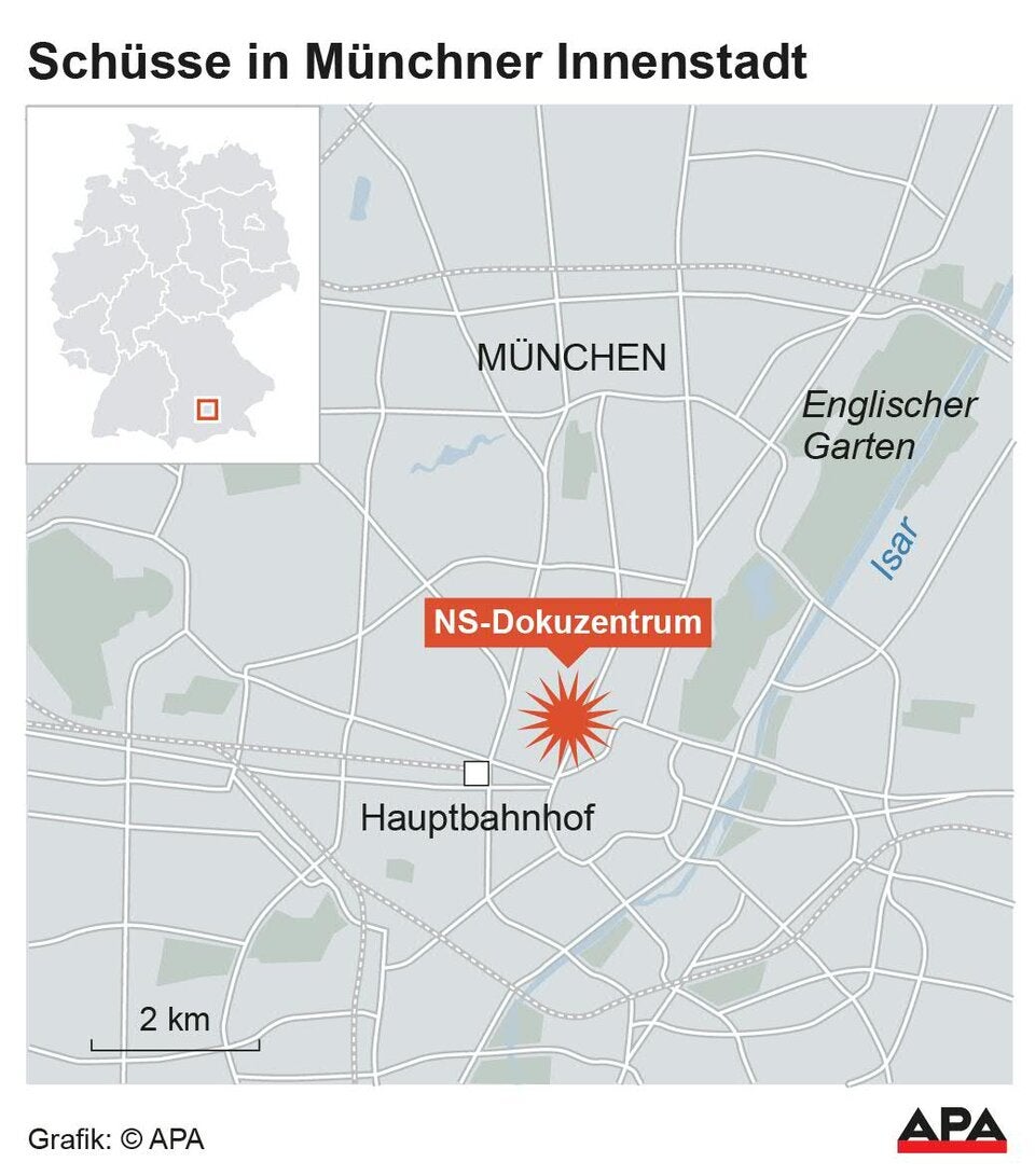 Grafik Schüsse München