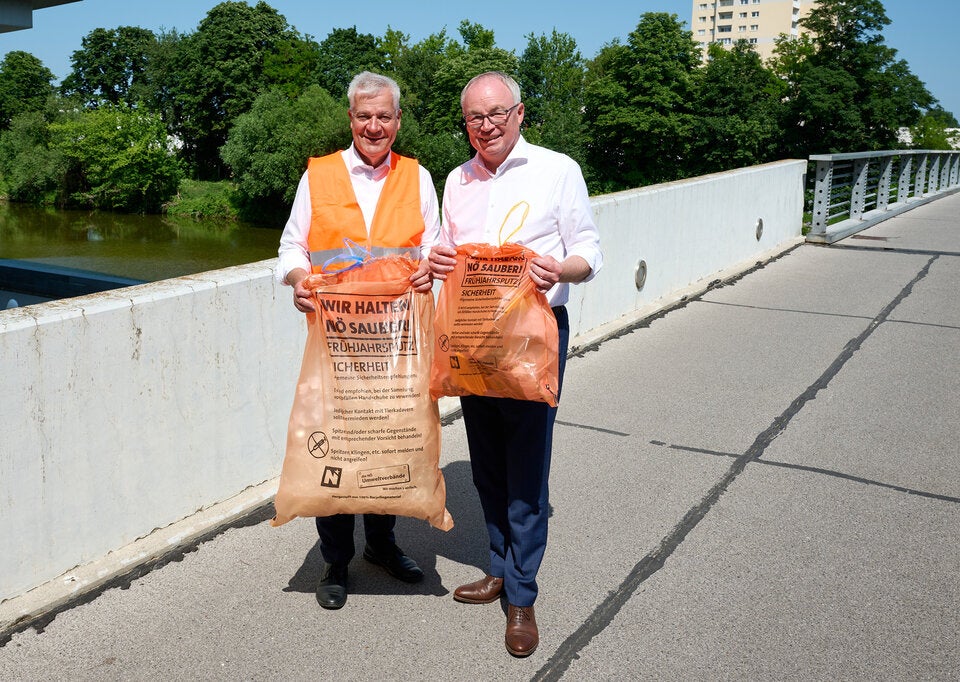 Anton Kasser, Präsident der NÖ Umweltverbände und LH-Stellvertreter Stephan Pernkopf.
