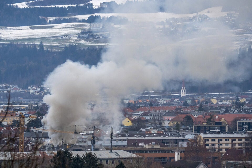 Feuerwehr-Großeinsatz in Innsbrucker Innenstadt
