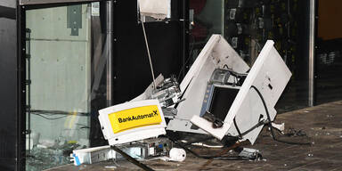Wieder Bankomat in die Luft gesprengt
