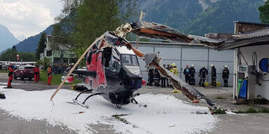 Red-Bull-Heli-Absturz in Tirol Reutte