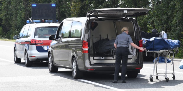 Crash A12 Langkampfen Kufstein
