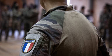 Franz&ouml;sischer Soldat des 2e Regiment Etranger de Parachutistes