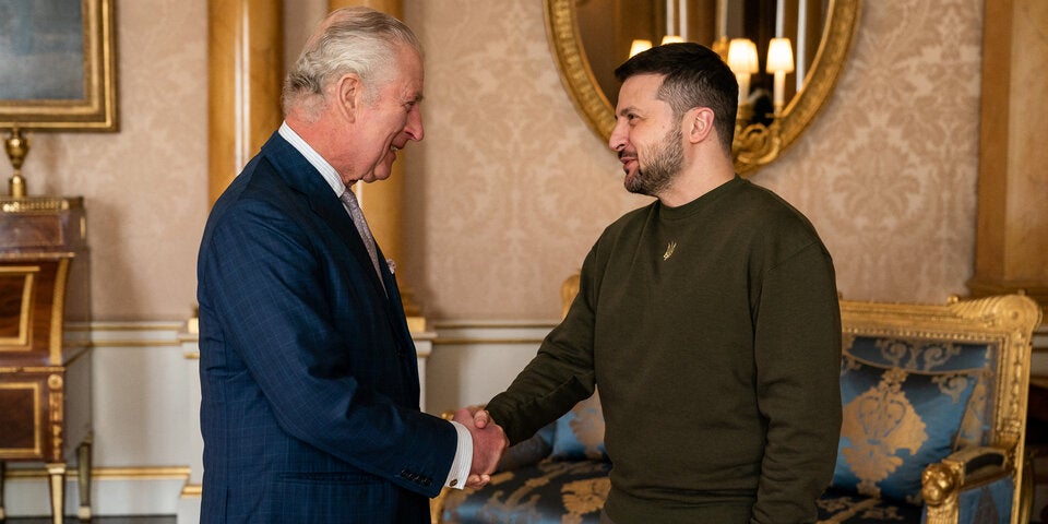 Selenskyj zu Besuch in Großbritannien