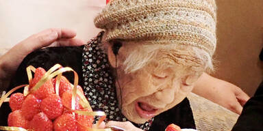 SIE ist der &auml;lteste Mensch der Welt