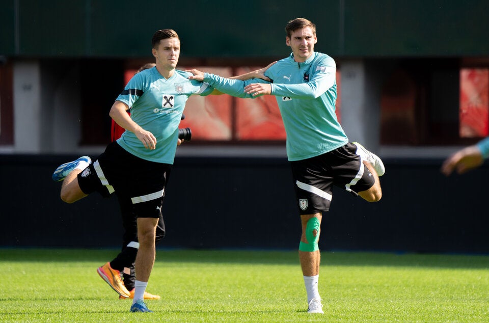 Sabitzer trainiert erstmals mit Team