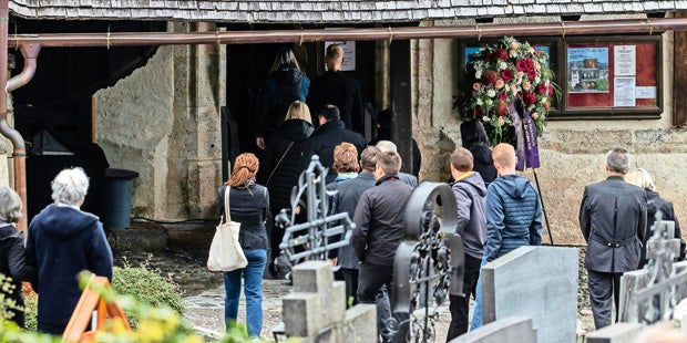 Kitzbühel Opfer Fünffach-Mord Beerdigung