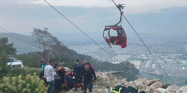 Gondel-Ungl&uuml;ck in der T&uuml;rkei