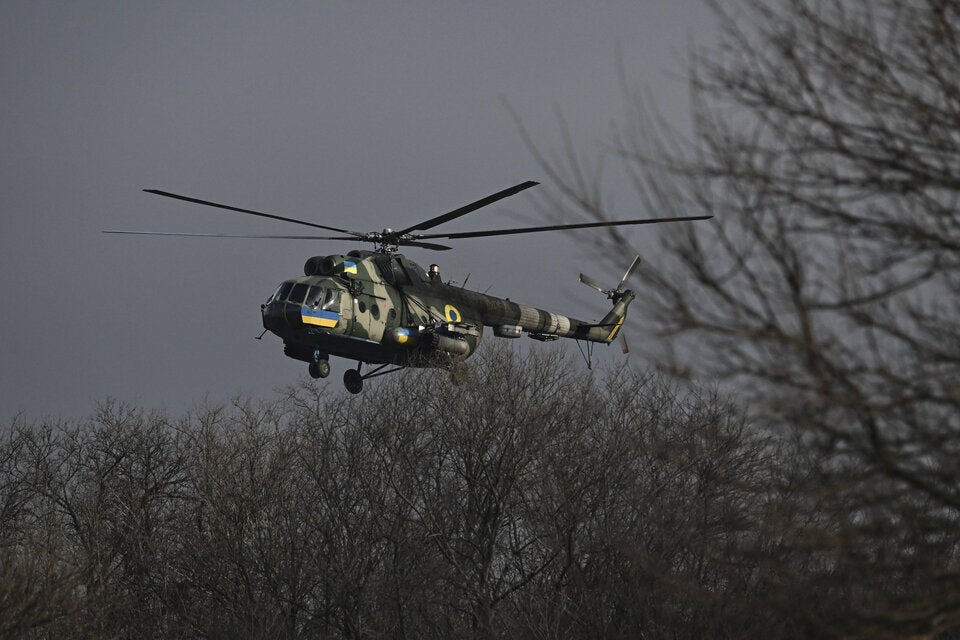 Ukraine Mi-8 Hubschrauber