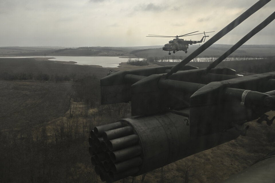 Ukraine Mi-8 Hubschrauber