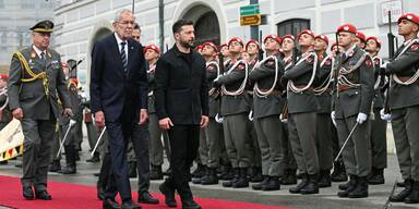 Ukrainischer Präsident Selkenskyj bei VdB