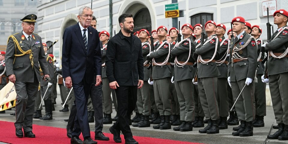 Ukrainischer Präsident Selkenskyj bei VdB