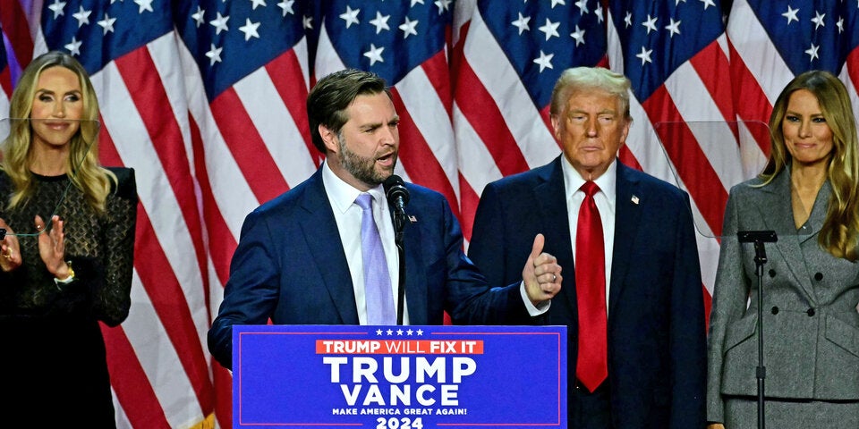 Trump und Vance US-Wahl