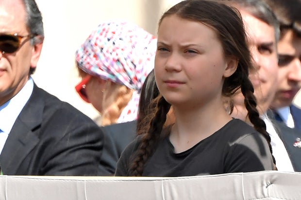 Greta Thunberg traf Papst bei Generalaudienz