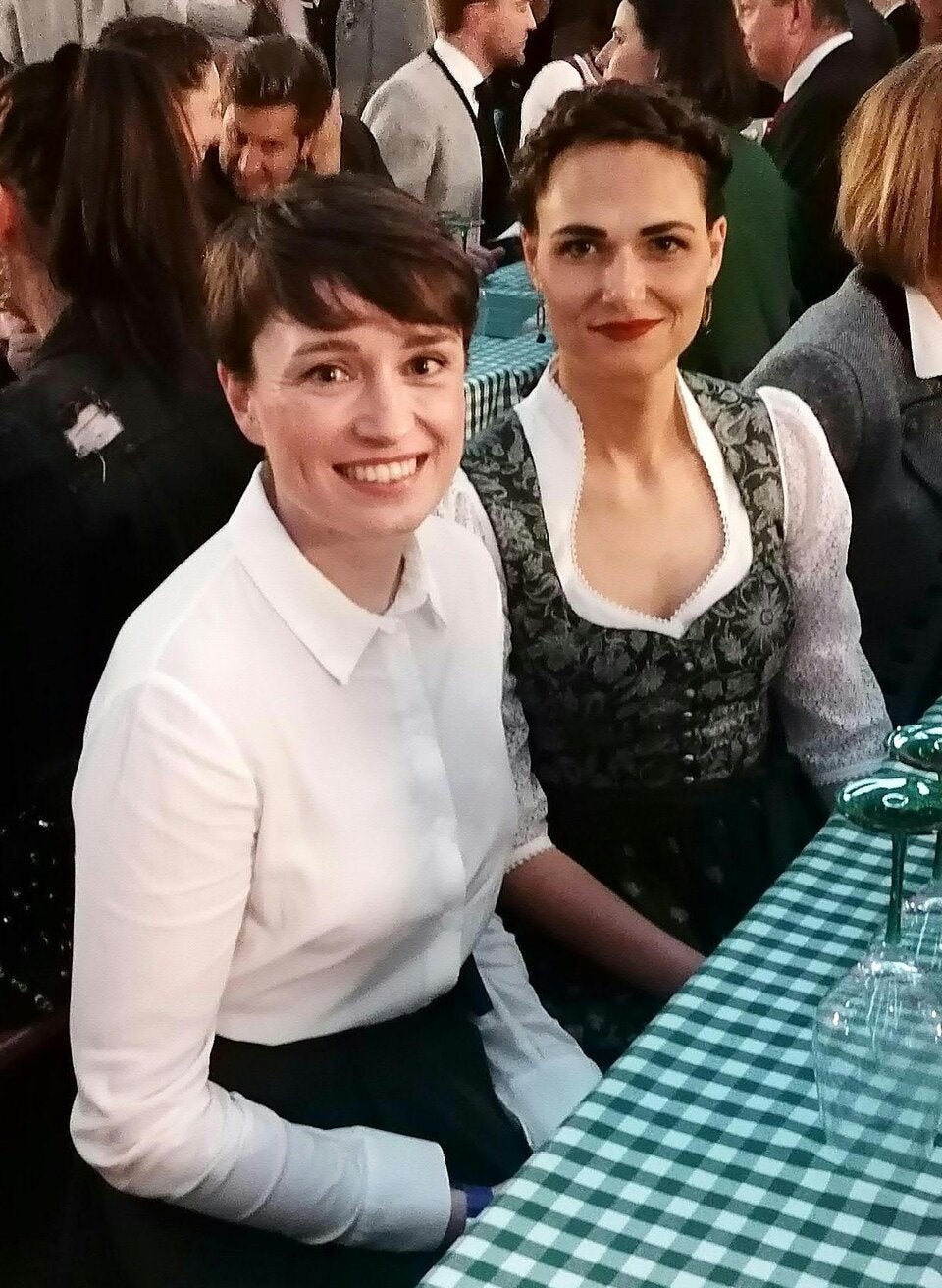 Sigi Maurer bei der Gauder Fest-Eröffnung