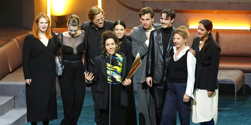 Claudia Bossard (Beste Bundesländer - Aufführung), anlässlich der Verleihung des Wiener Theaterpreis 
