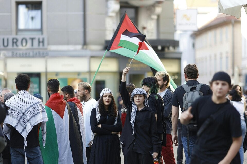 Palästina-Demo in Graz