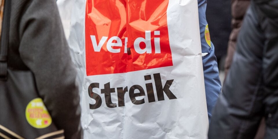 Verdi Warnstreik