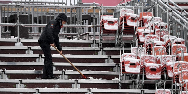 Kitzbühel Zuschauertribüne